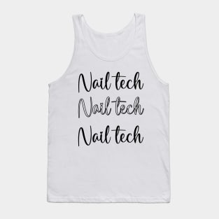 Nail tech  Gift for Women's  spring nails Tank Top